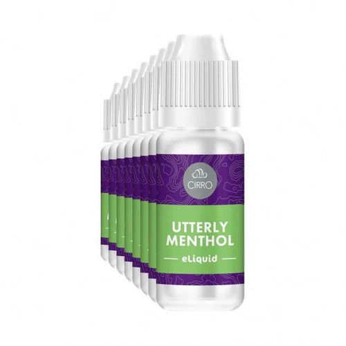 Buy Cirro Utterly Menthol 10ml E liquid Cirro - Free UK Next Day Delivery (no minimum spend)