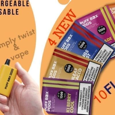 Buy JAC Vapour Puff Box Pods | Puffbox  - Free UK Next Day Delivery (no minimum spend)