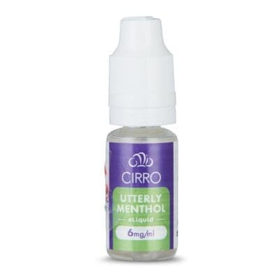 Buy Cirro Utterly Menthol 10ml E liquid Cirro - Free UK Next Day Delivery (no minimum spend)