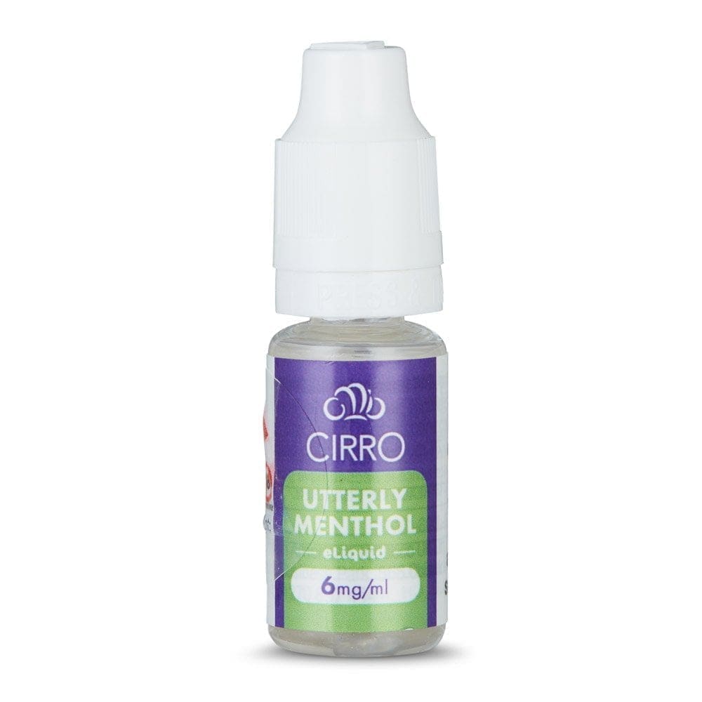 Buy Cirro Utterly Menthol 10ml E liquid Cirro - Free UK Next Day Delivery (no minimum spend)