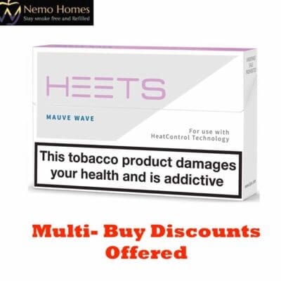 Buy IQOS Mauve Wave Heets Tobacco Sticks Heated Tobacco - Free UK Next Day Delivery (no minimum spend)