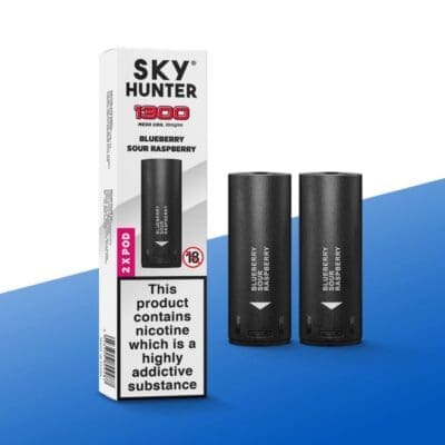 Buy Sky Hunter Vape Pod Cartridge 4 in 1 Disposable - Free UK Next Day Delivery (no minimum spend)