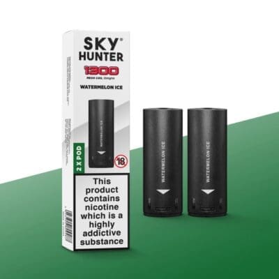 Buy Sky Hunter Vape Pod Cartridge 4 in 1 Disposable - Free UK Next Day Delivery (no minimum spend)