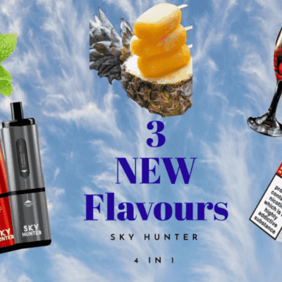 Buy Sky Hunter Vape Pod Cartridge 4 in 1 Disposable - Free UK Next Day Delivery (no minimum spend)