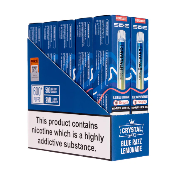 Buy SKE Crystal 20mg Vape 10 Packs  - Free UK Next Day Delivery (no minimum spend)