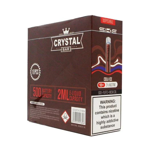 Buy SKE Crystal 20mg Vape 10 Packs  - Free UK Next Day Delivery (no minimum spend)