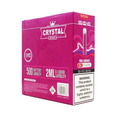 Buy SKE Crystal 20mg Disposable Vape 10 Packs Disposable - Free UK Next Day Delivery (no minimum spend)