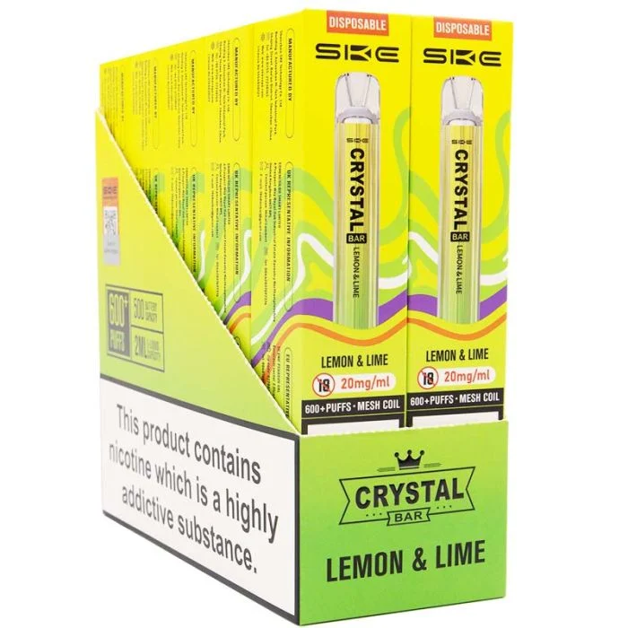 Buy SKE Crystal 20mg Vape 10 Packs  - Free UK Next Day Delivery (no minimum spend)