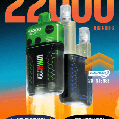 Buy RELX MAXGO Pro 22K Rechargeable Vape Kit Cotton - Free UK Next Day Delivery (no minimum spend)