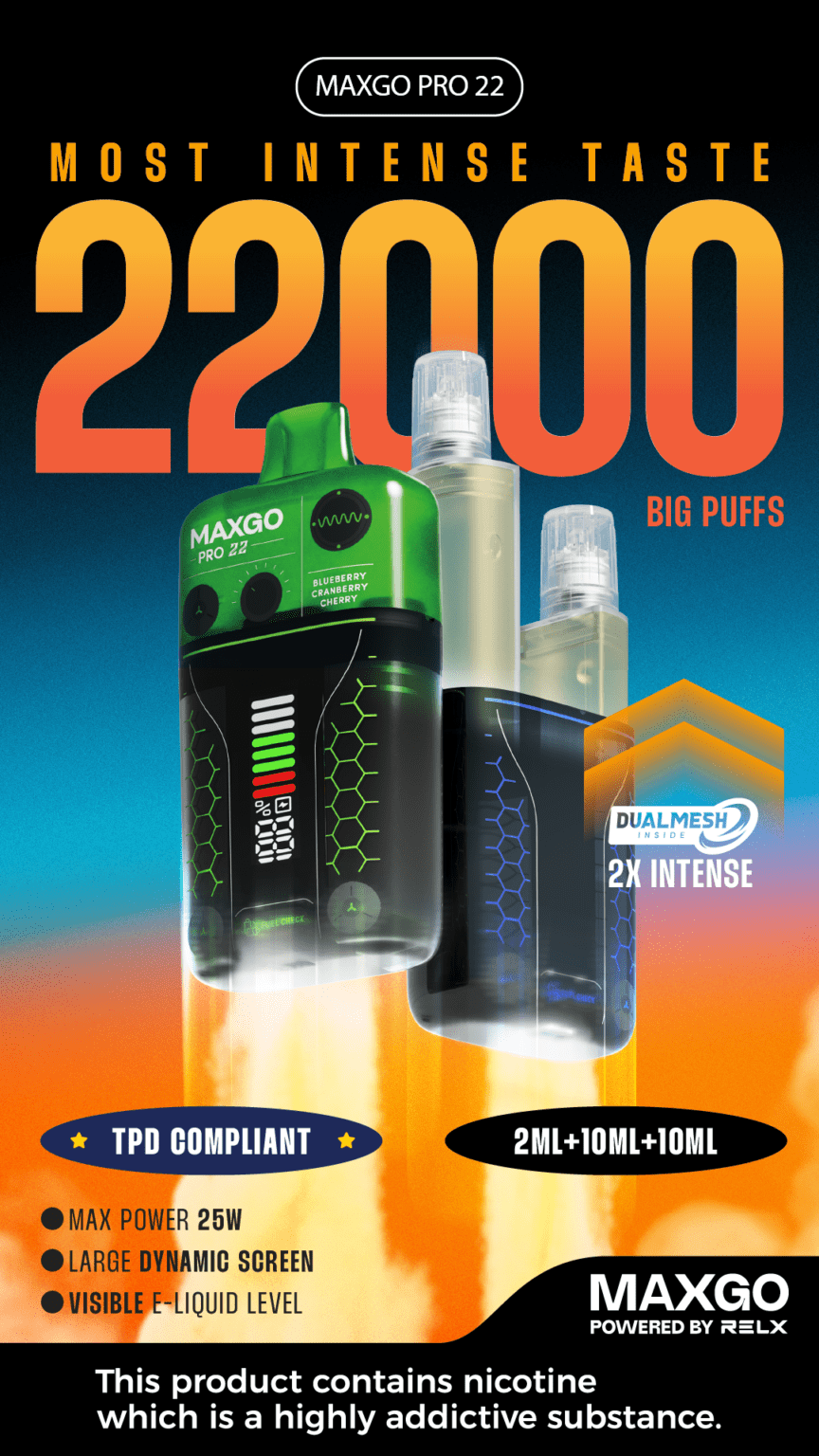 craving bar big maxx 22k vape kit Craving Bar Big Maxx 22K – High Puff Prefilled Vape Kit main image 0
