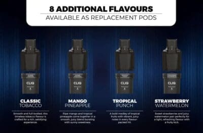 Buy Avomi Cliq 6000 Puffs Prefilled Vape Kit  - Free UK Next Day Delivery (no minimum spend)