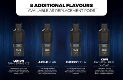 Buy Avomi Cliq 6000 Puffs Prefilled Vape Kit  - Free UK Next Day Delivery (no minimum spend)