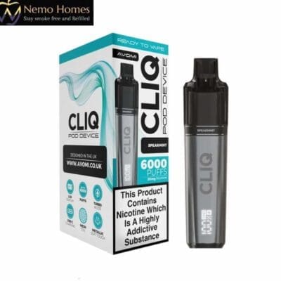 Buy Avomi Cliq 6000 Puffs Prefilled Vape Kit  - Free UK Next Day Delivery (no minimum spend)