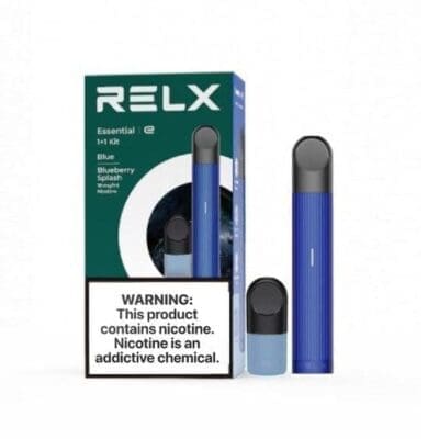 Buy Relx Infinity Device | Infinity 1 - Black Essential + Fresh Red Pod  - Free UK Next Day Delivery (no minimum spend)