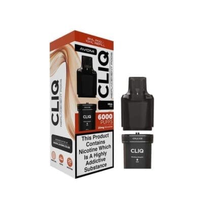 Buy Avomi Cliq Prefilled Vape Pod Replacement  - Free UK Next Day Delivery (no minimum spend)