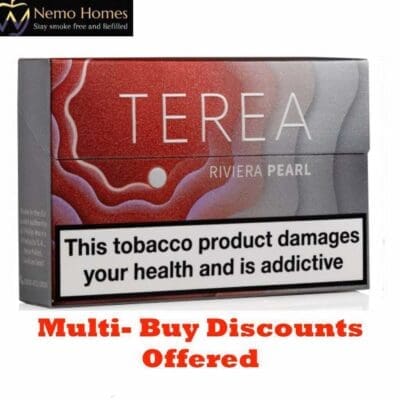 Buy IQOS Riviera Pearl Terea Tobacco Sticks Heated Tobacco - Free UK Next Day Delivery (no minimum spend)