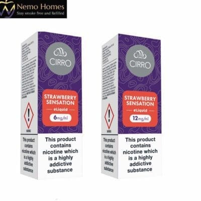 Buy Cirro Strawberry Sensation 10ml E liquid Cirro - Free UK Next Day Delivery (no minimum spend)