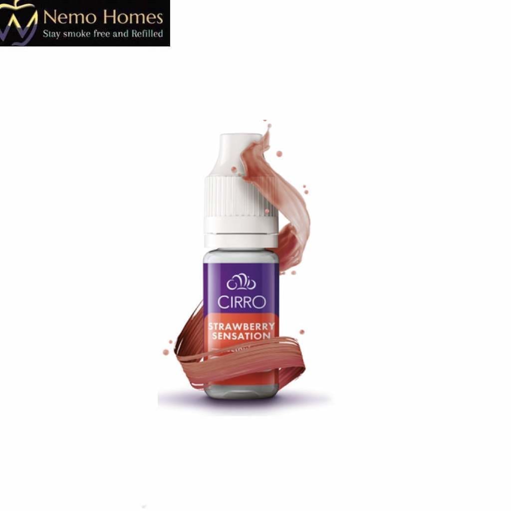 Buy Cirro Strawberry Sensation 10ml E liquid Cirro - Free UK Next Day Delivery (no minimum spend)