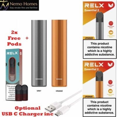 Buy Relx Essential 2 Device  - Free UK Next Day Delivery (no minimum spend)