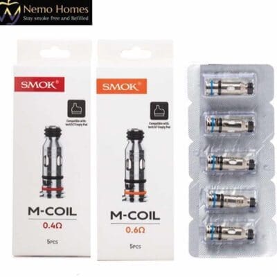 Buy Smok M Replacement Coils  - Free UK Next Day Delivery (no minimum spend)