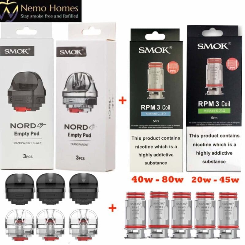 nord gt smok Smok Nord GT 80W Vape Pod Mod Kit main image 0