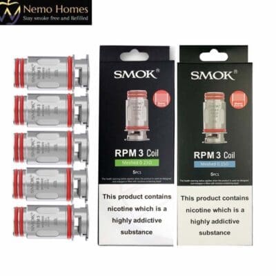 Buy Smok RPM 3 Replacement Coils- RPM3  - Free UK Next Day Delivery (no minimum spend)