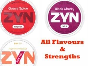 Buy Zyn Nicotine Pouches - All Flavours Nicotine Pouches - Free UK Next Day Delivery (no minimum spend)