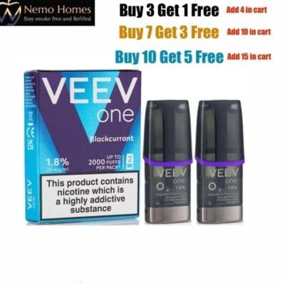 Buy Veev One Pods 20mg & Veev Now Device – Multi-Buy Deals  - Free UK Next Day Delivery (no minimum spend)