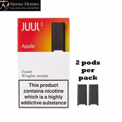 Buy JUUL2 Apple Flavour 18mg/ml Pod (Copy) juul 2 - Free UK Next Day Delivery (no minimum spend)