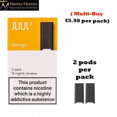 Buy JUUL2 Apple Flavour 18mg/ml Pod juul 2 - Free UK Next Day Delivery (no minimum spend)