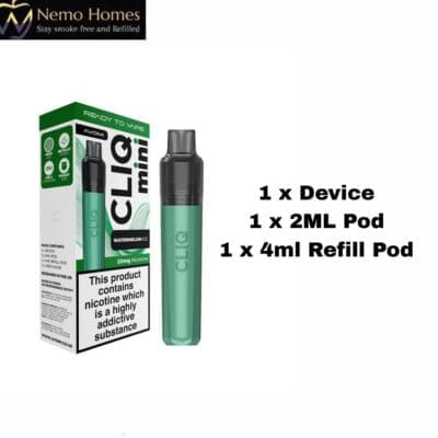 Buy Avomi CLIQ Mini Prefilled Pod Kit - Free UK Next Day Delivery (no minimum spend)