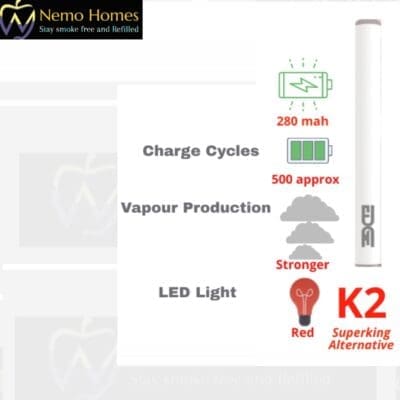 Buy Ok Vape Battery | Ten Motives Cross Compatible | 10 Motives - Free UK Next Day Delivery (no minimum spend)