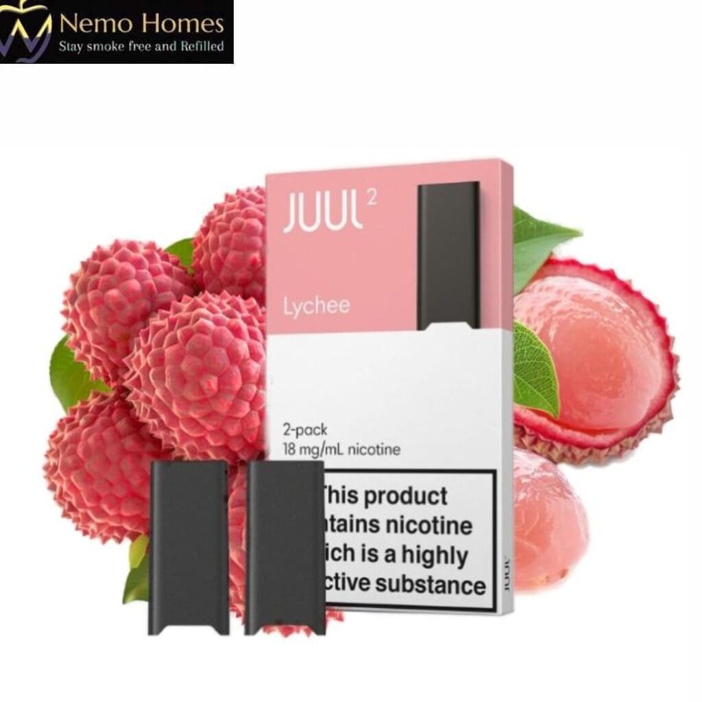 Buy JUUL 2 Lychee 18mg Pod - Free UK Next Day Delivery (no minimum spend)