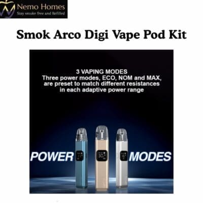 Buy SMOK Arco Digi Vape Pod Kit  - Free UK Next Day Delivery (no minimum spend)