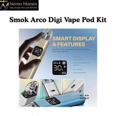 Buy SMOK Arco Digi Vape Pod Kit  - Free UK Next Day Delivery (no minimum spend)