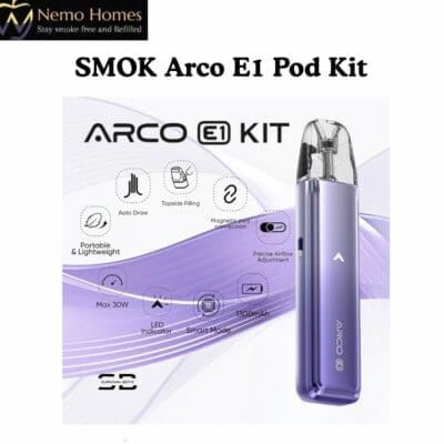 Buy SMOK Arco E1 Pod Kit  - Free UK Next Day Delivery (no minimum spend)