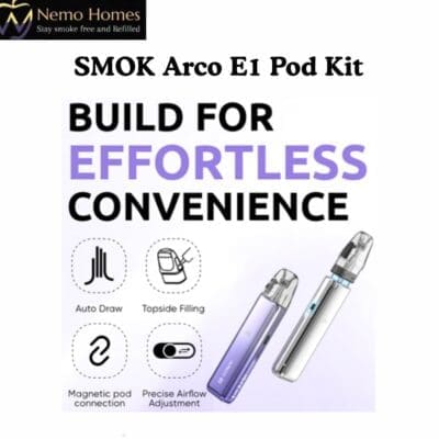 Buy SMOK Arco E1 Pod Kit  - Free UK Next Day Delivery (no minimum spend)