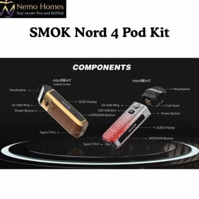 Buy SMOK Nord 4 Pod Kit  - Free UK Next Day Delivery (no minimum spend)
