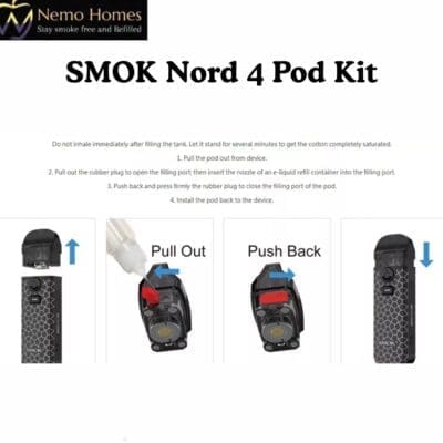 Buy SMOK Nord 4 Pod Kit  - Free UK Next Day Delivery (no minimum spend)