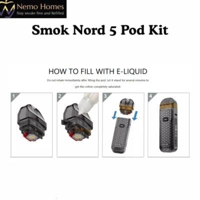 Buy SMOK Nord 5 Pod Kit  - Free UK Next Day Delivery (no minimum spend)