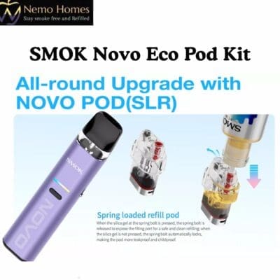 Buy SMOK Novo Eco Pod Kit - Free UK Next Day Delivery (no minimum spend)
