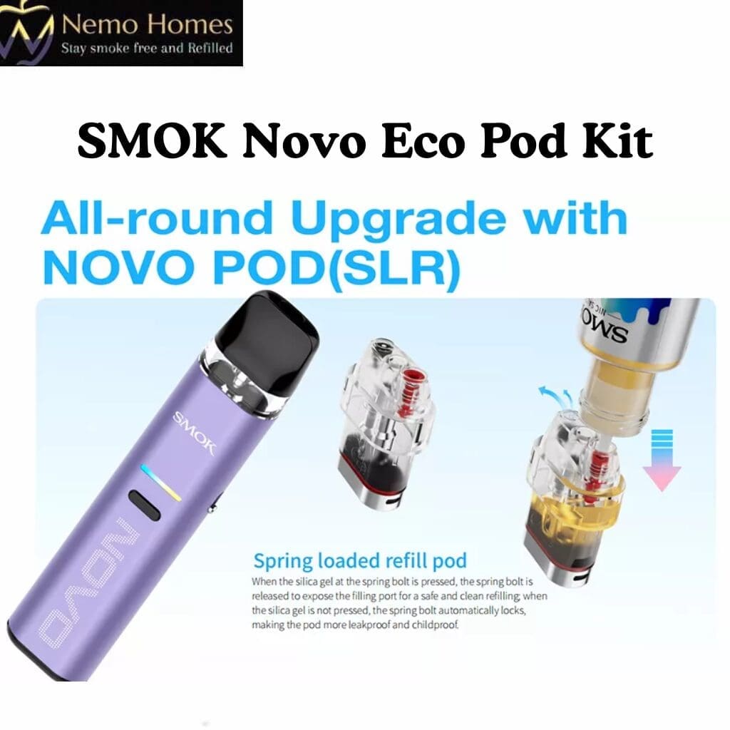 Buy SMOK Novo Eco Pod Kit - Free UK Next Day Delivery (no minimum spend)