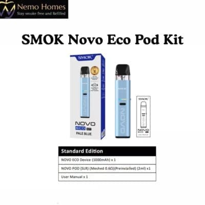 Buy SMOK Novo Eco Pod Kit - Free UK Next Day Delivery (no minimum spend)