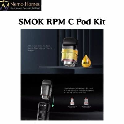 Buy SMOK RPM C Pod Kit  - Free UK Next Day Delivery (no minimum spend)