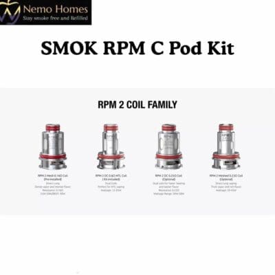 Buy SMOK RPM C Pod Kit  - Free UK Next Day Delivery (no minimum spend)