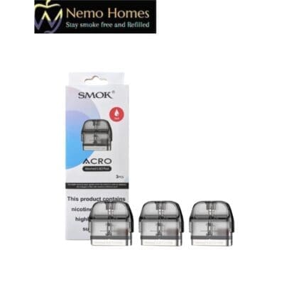 Buy SMOK Arco Replacement Pods - 0.8 ohm  - Free UK Next Day Delivery (no minimum spend)