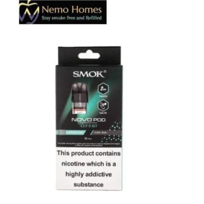 Buy SMOK Novo CLX Replacement Pods  - Free UK Next Day Delivery (no minimum spend)