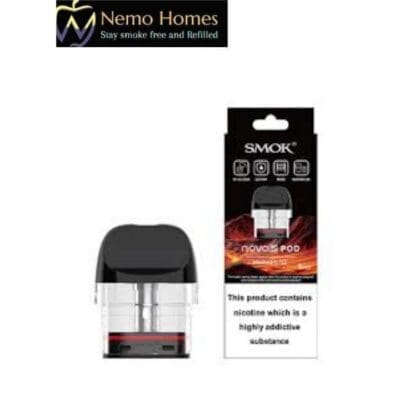Buy SMOK Novo 5 Replacement Pods – 3PK  - Free UK Next Day Delivery (no minimum spend)