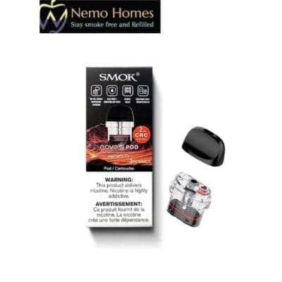 Buy SMOK Novo 5 Replacement Pods – 3PK - 2ml 0.7ohm  - Free UK Next Day Delivery (no minimum spend)