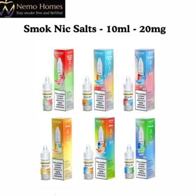 Buy Smok Nic Salts - 10ml - 20mg  - Free UK Next Day Delivery (no minimum spend)